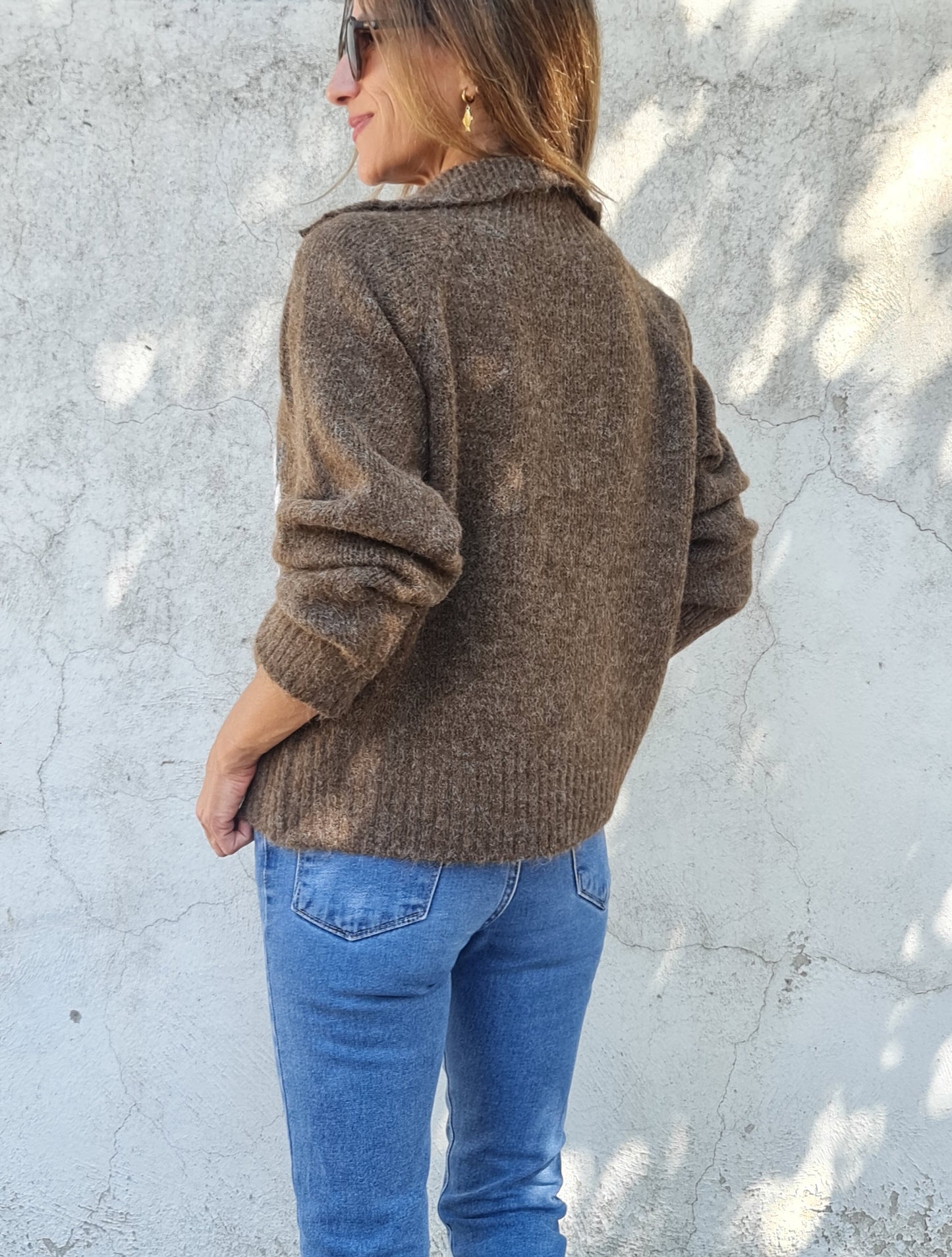 SWEATER BOMBAY CHOCOLATE -20% DCTO.