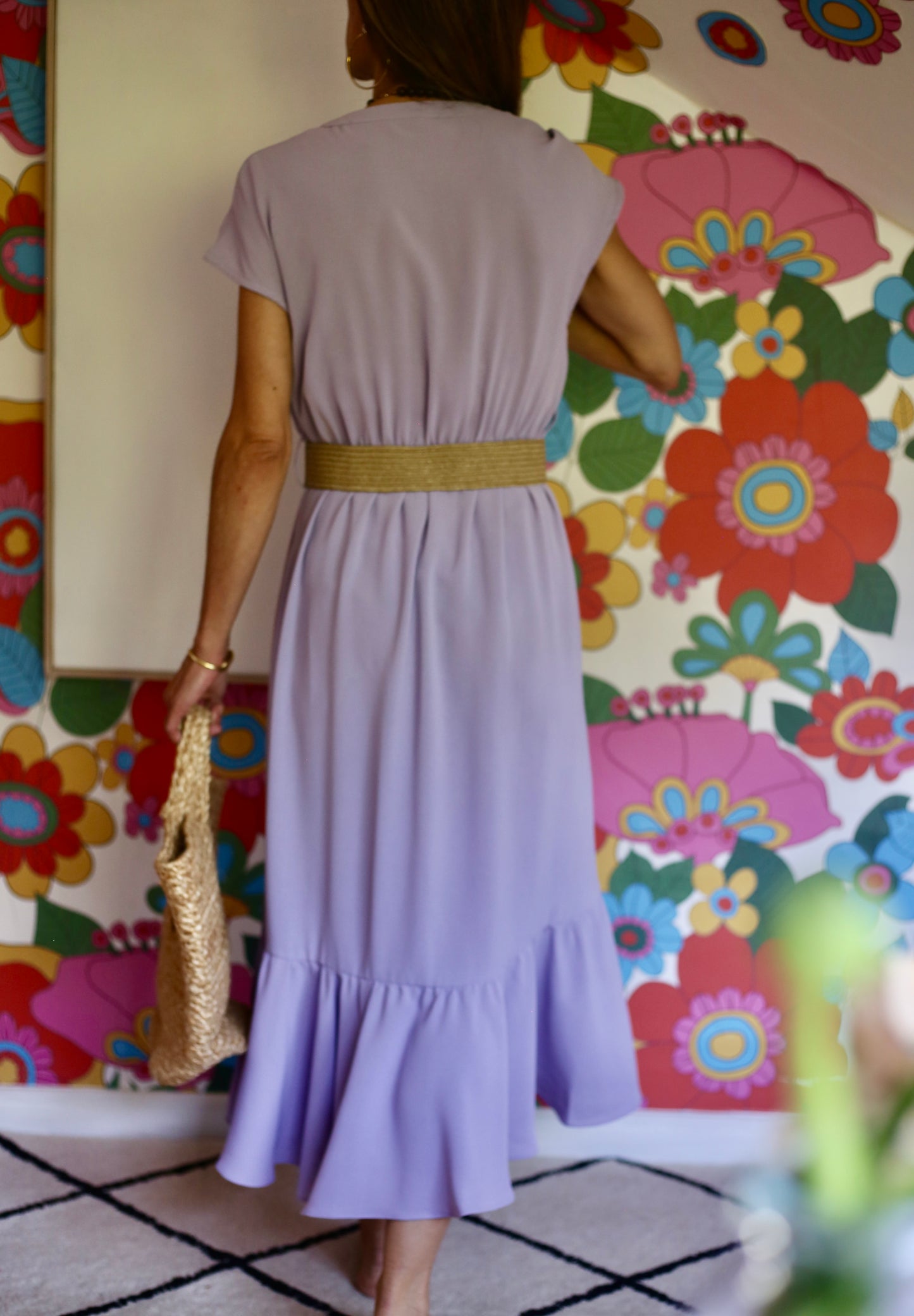 VESTIDO PASTORA LILA-60% DCTO