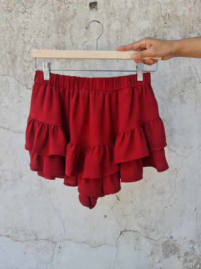 SHORT VUELOS ROJO ITALIANO -40%DCTO