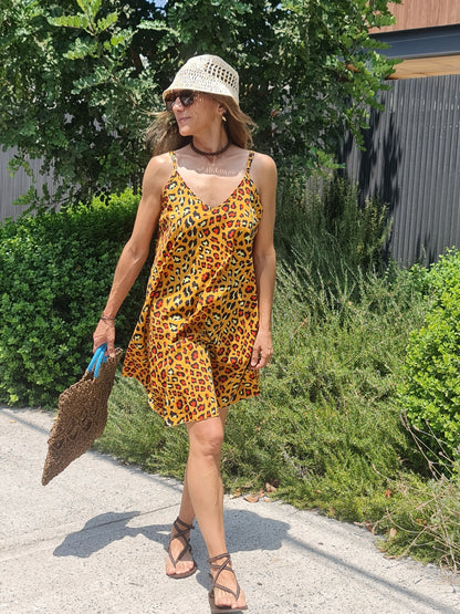 VESTIDO PRINT LUCUMA -60%DCTO.
