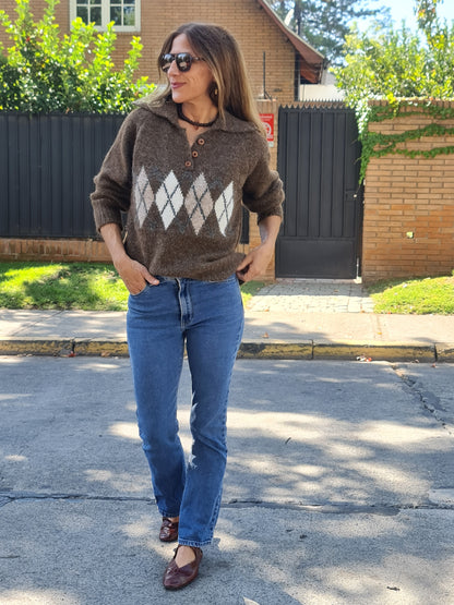 SWEATER BOMBAY CHOCOLATE -20% DCTO.