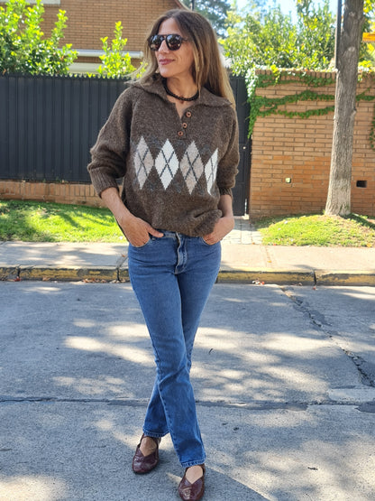 SWEATER BOMBAY CHOCOLATE -20% DCTO.