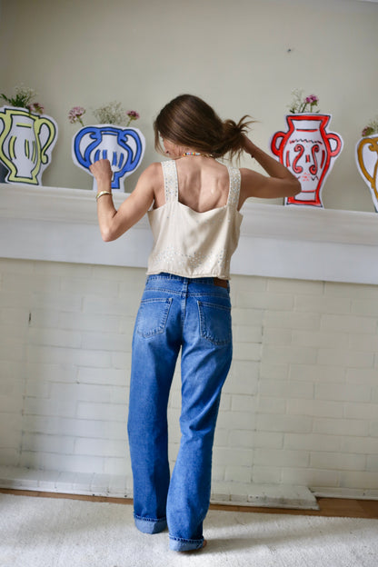 JEANS DIANA AZUL MEDIO -60% DE DCTO.