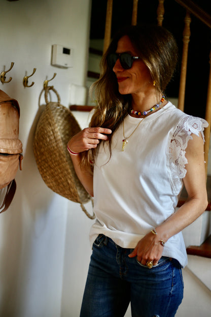 POLERA AZUCENA BLANCA-45%DCTO.