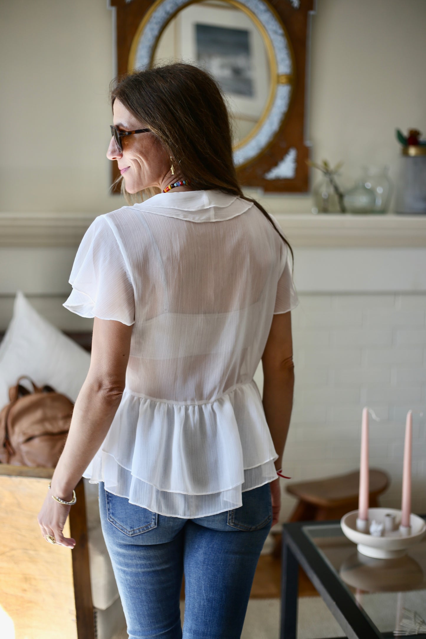 BLUSA ANA BLANCA -40% DCTO.