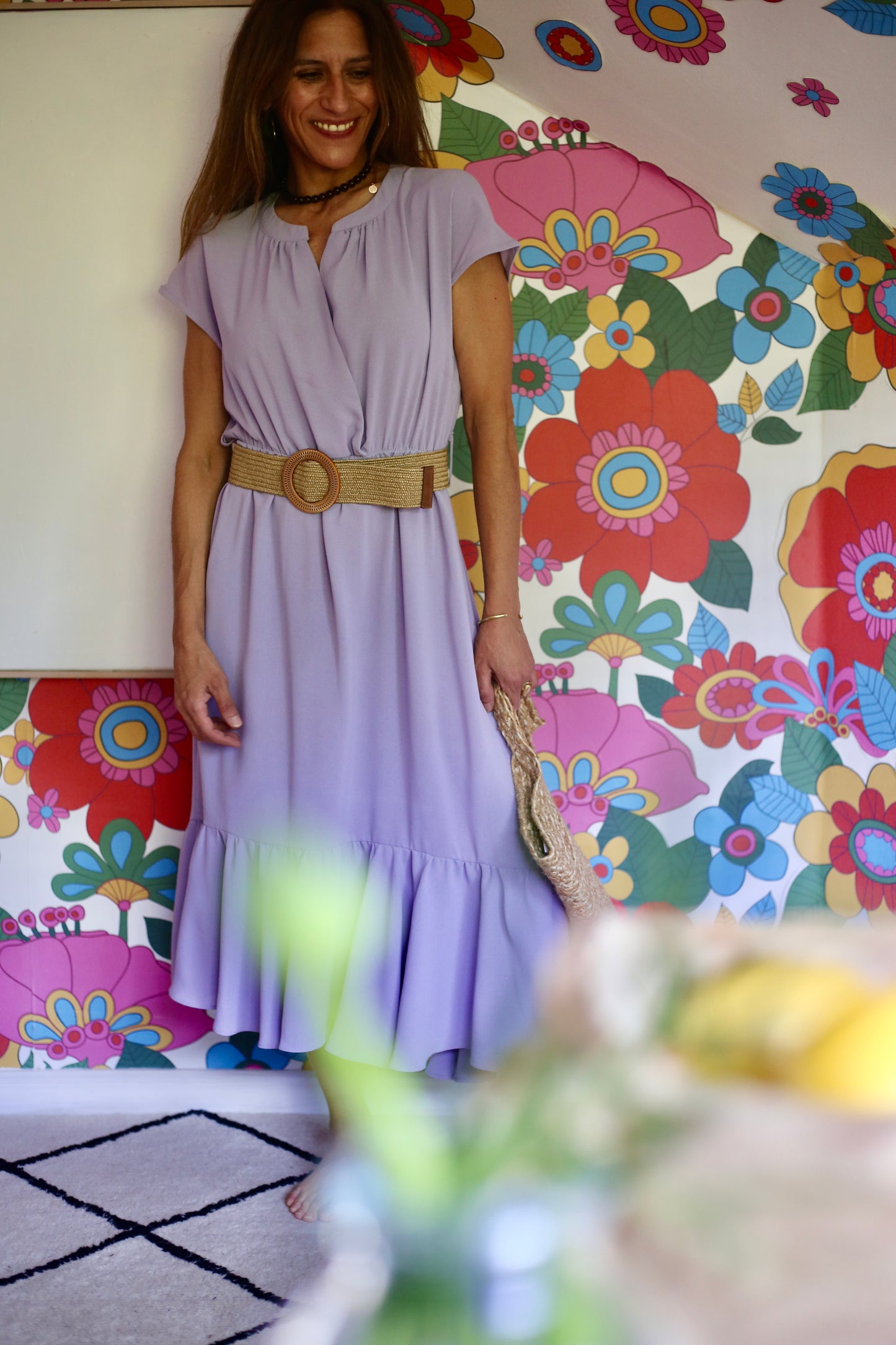 VESTIDO PASTORA LILA-60% DCTO