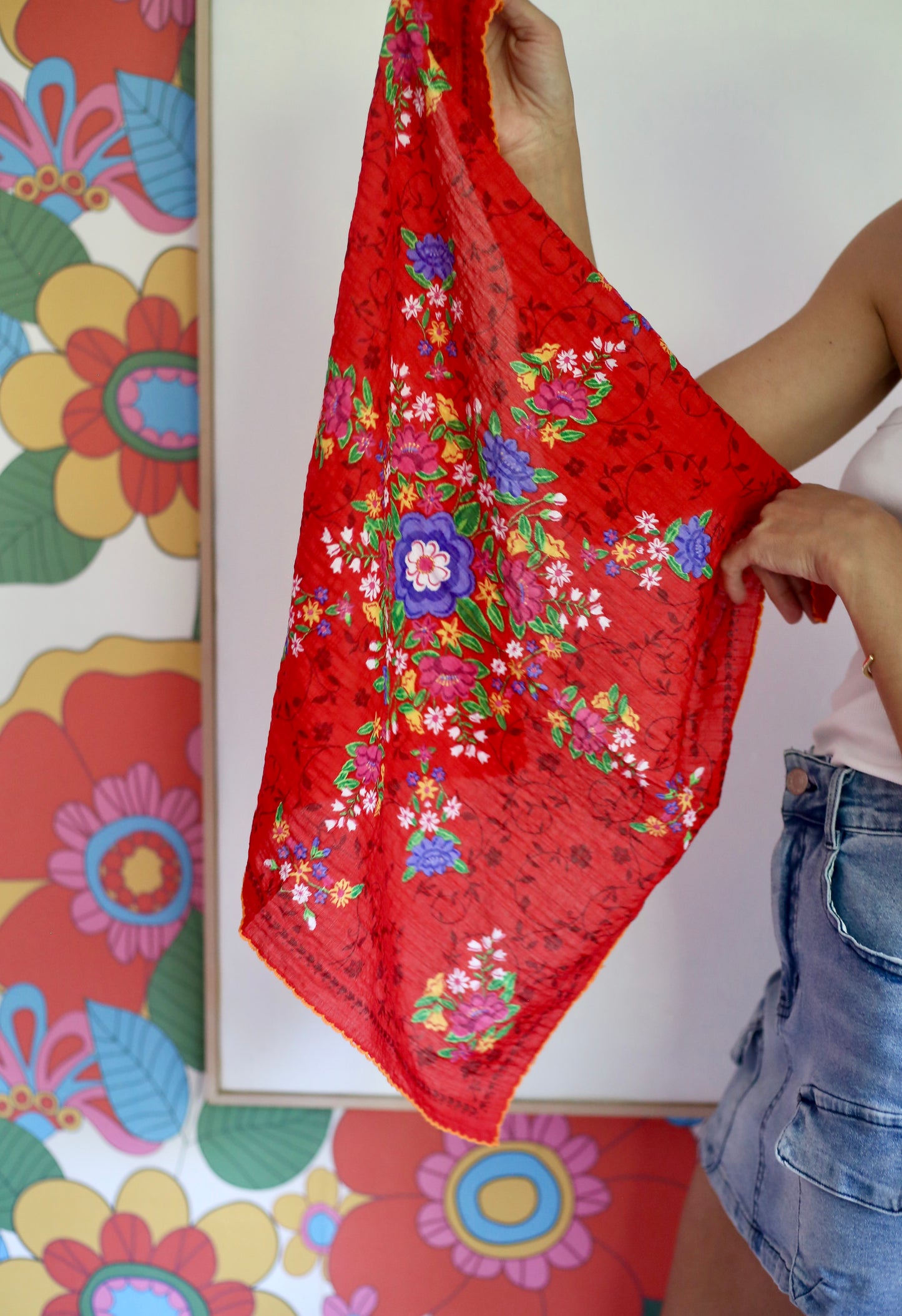 PAÑUELO ROJO-35%DCTO.