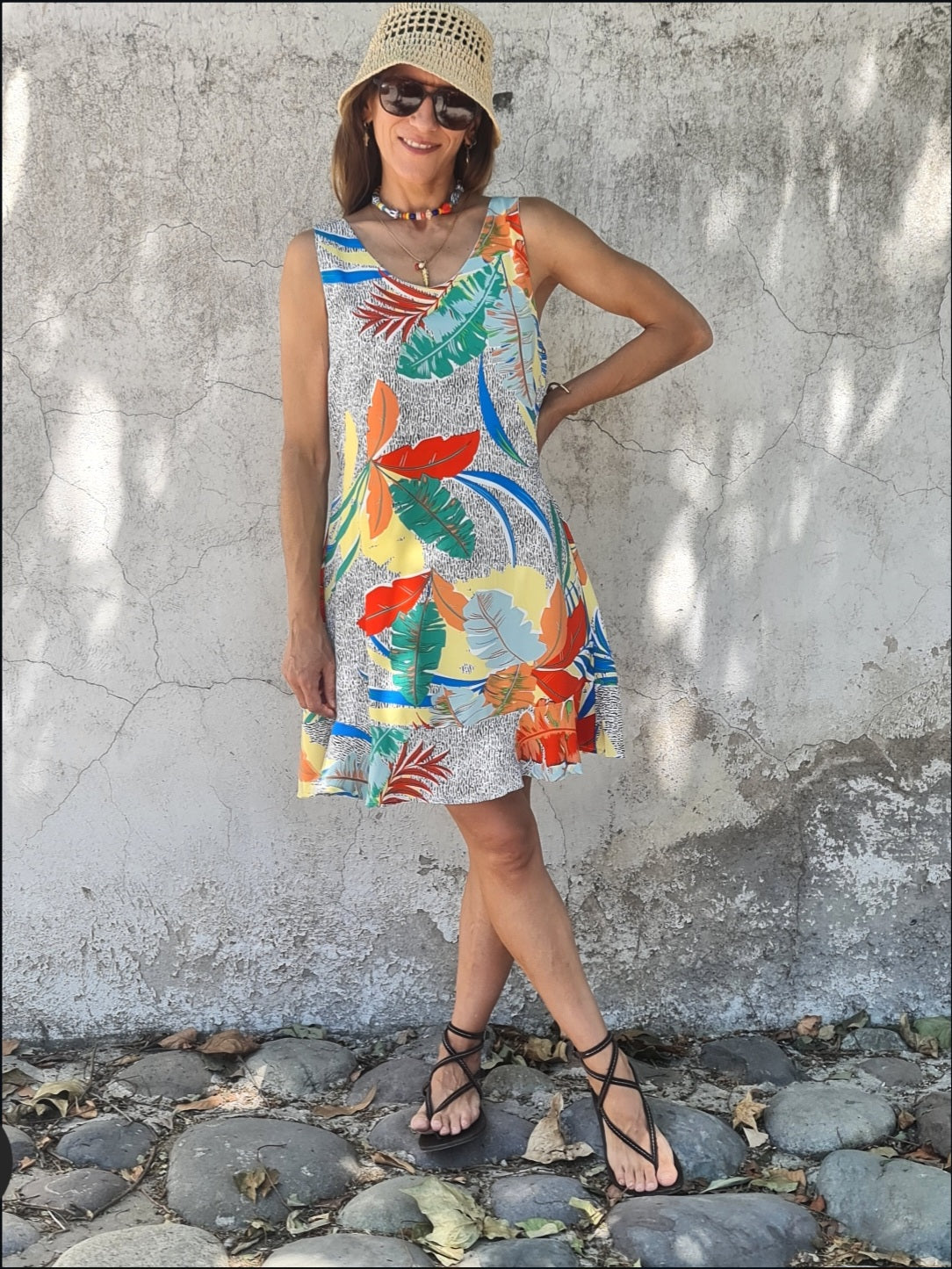 VESTIDO AMANDA ROJO -60% DE DCTO.