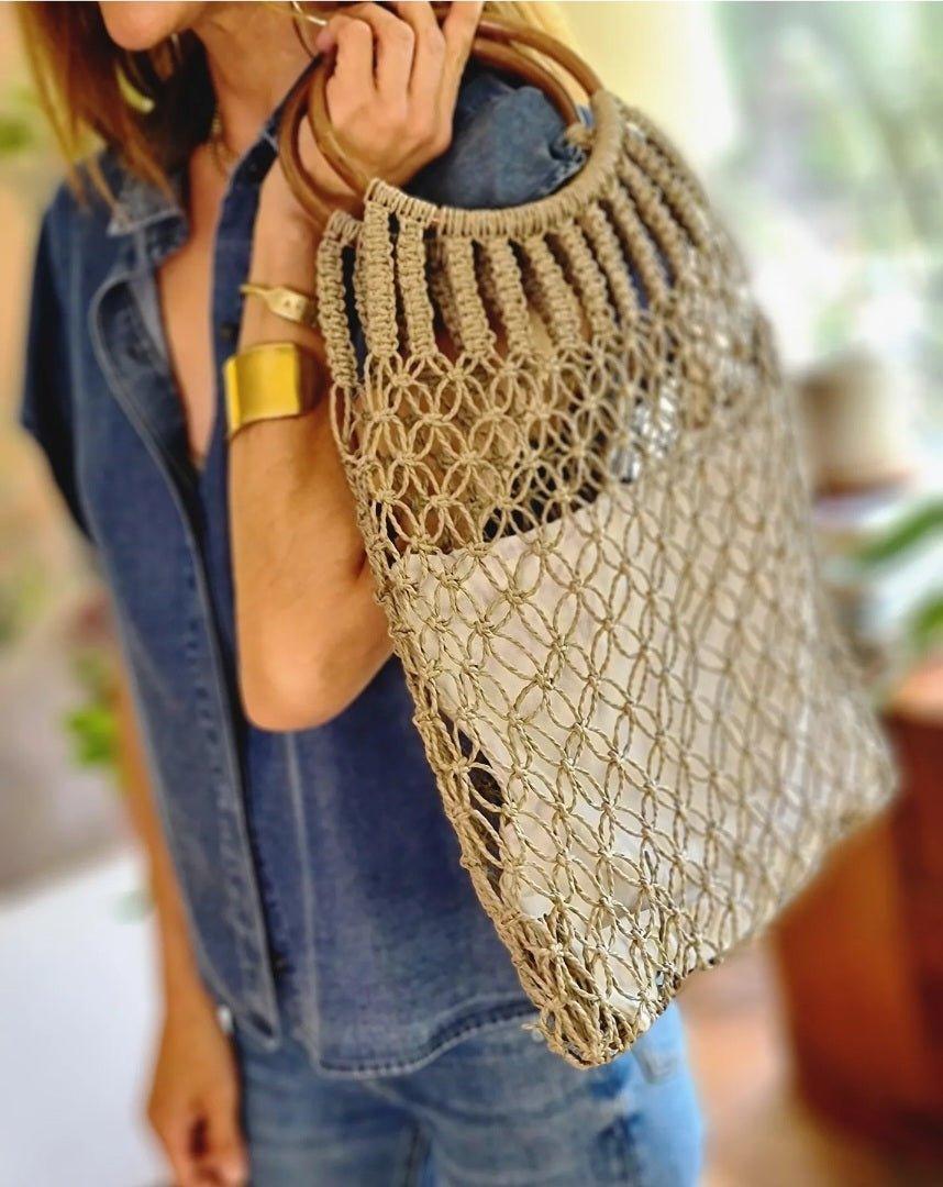 BOLSO TEJIDO MALU -30% DE DCTO. - Quemepongo