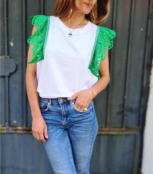POLERA ISOLINA VERDE -65% DE DCTO. - Quemepongo