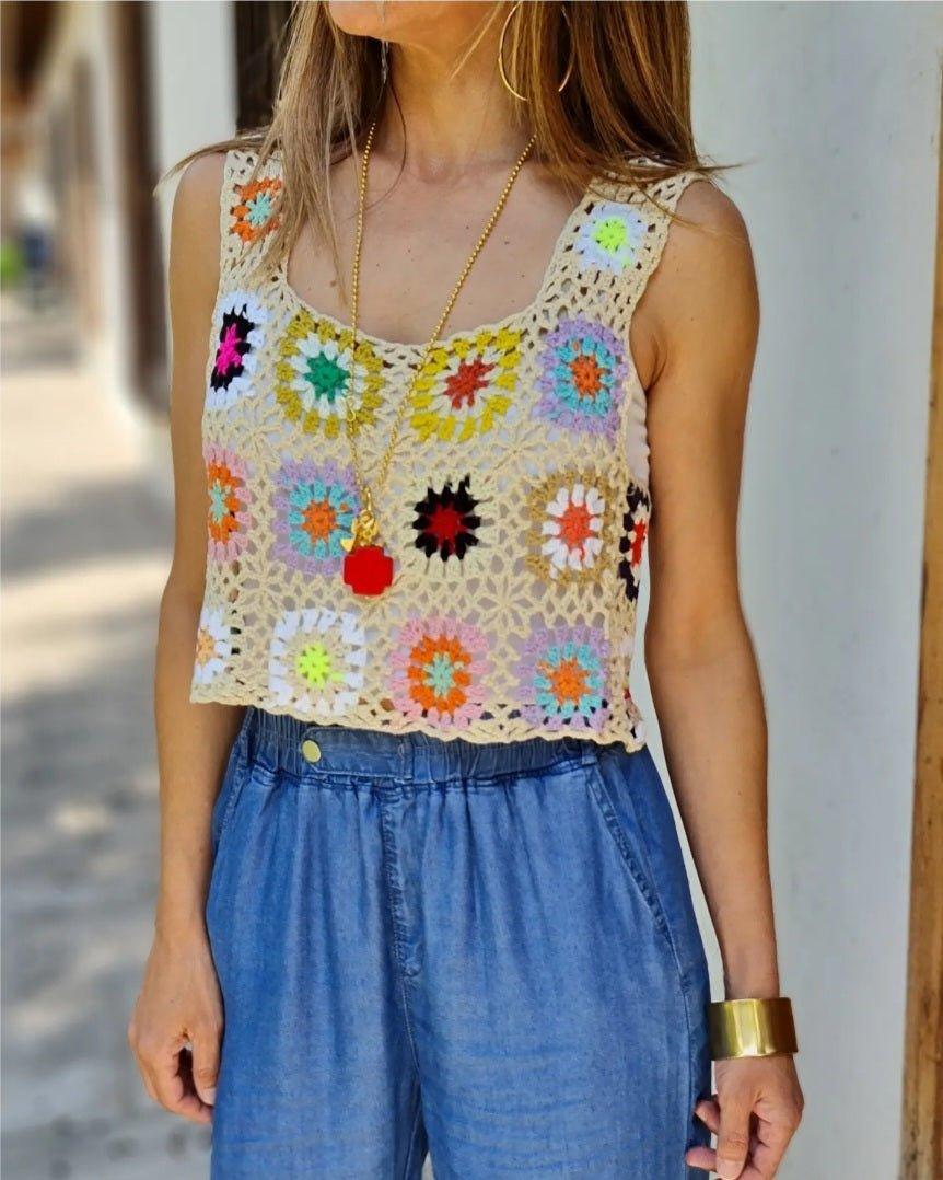 TOP TEJIDO ANA 3 COLORES -70% DE DCTO. - Quemepongo