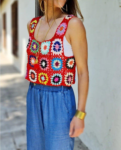 TOP TEJIDO ANA 3 COLORES -70% DE DCTO. - Quemepongo