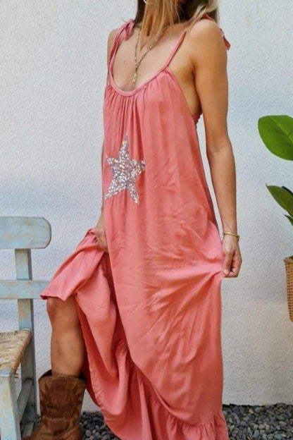 VESTIDO ESTRELLAS 2 COLORES -70% DE DCTO. - Quemepongo