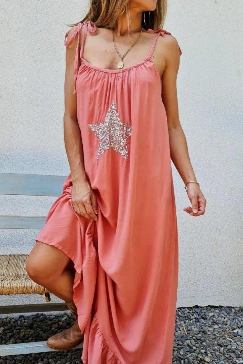 VESTIDO ESTRELLAS 2 COLORES -70% DE DCTO. - Quemepongo
